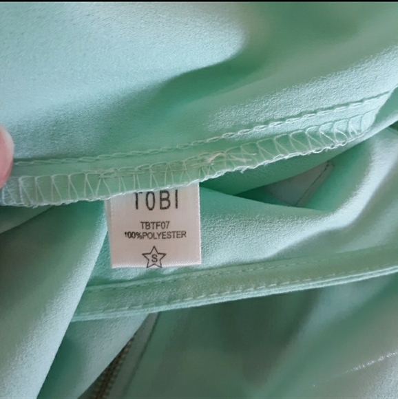 Tobi mint Danielle crop top size S - Picture 5 of 5